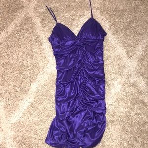 Purple prom dress